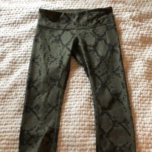 Reptile midi lulu leggings